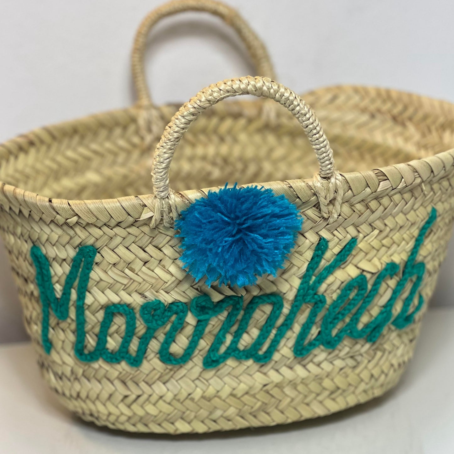 MINI BEACH BASKET "Marrakech" - bluegreen