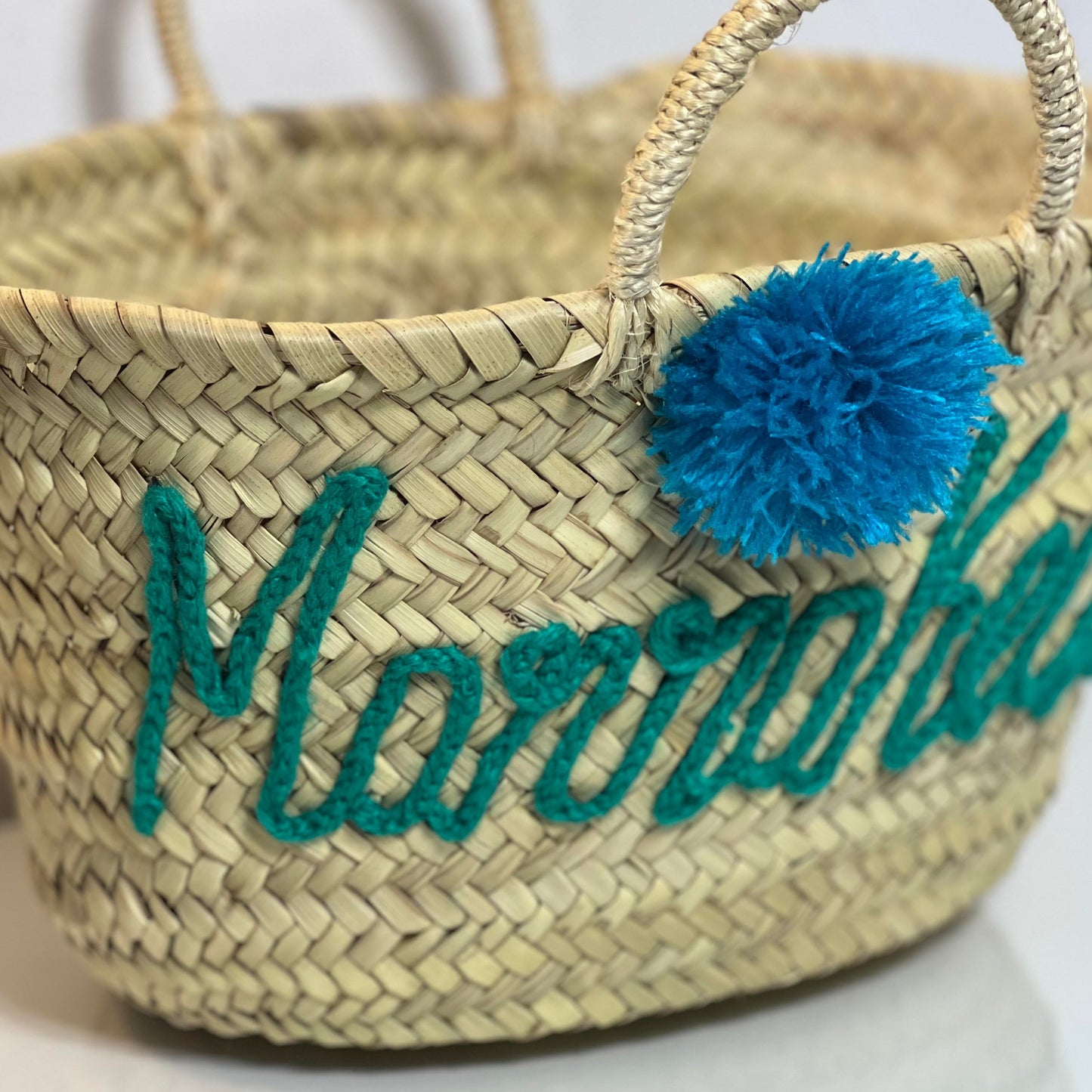 MINI BEACH BASKET "Marrakech" - bluegreen