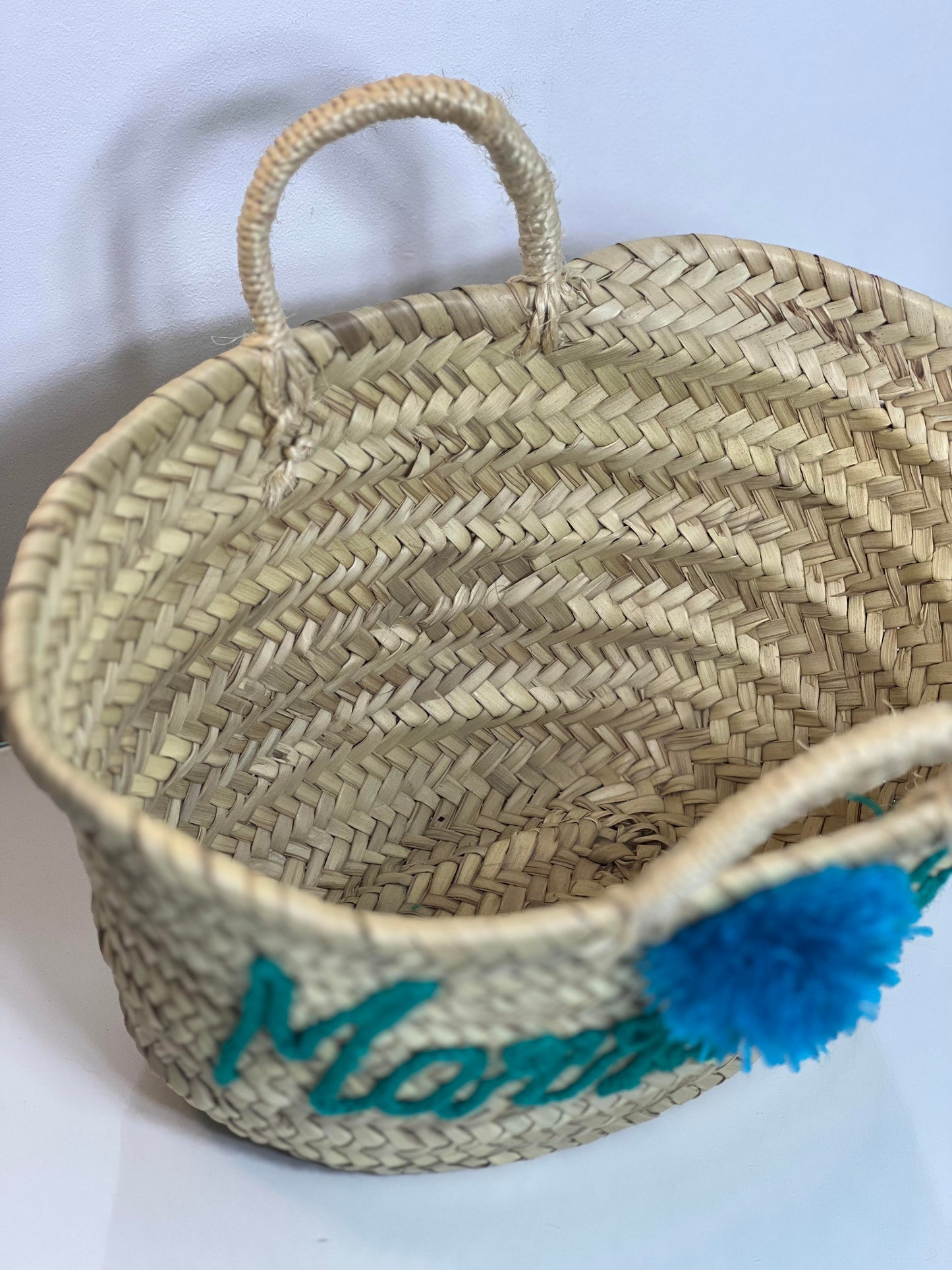 MINI BEACH BASKET "Marrakech" - bluegreen