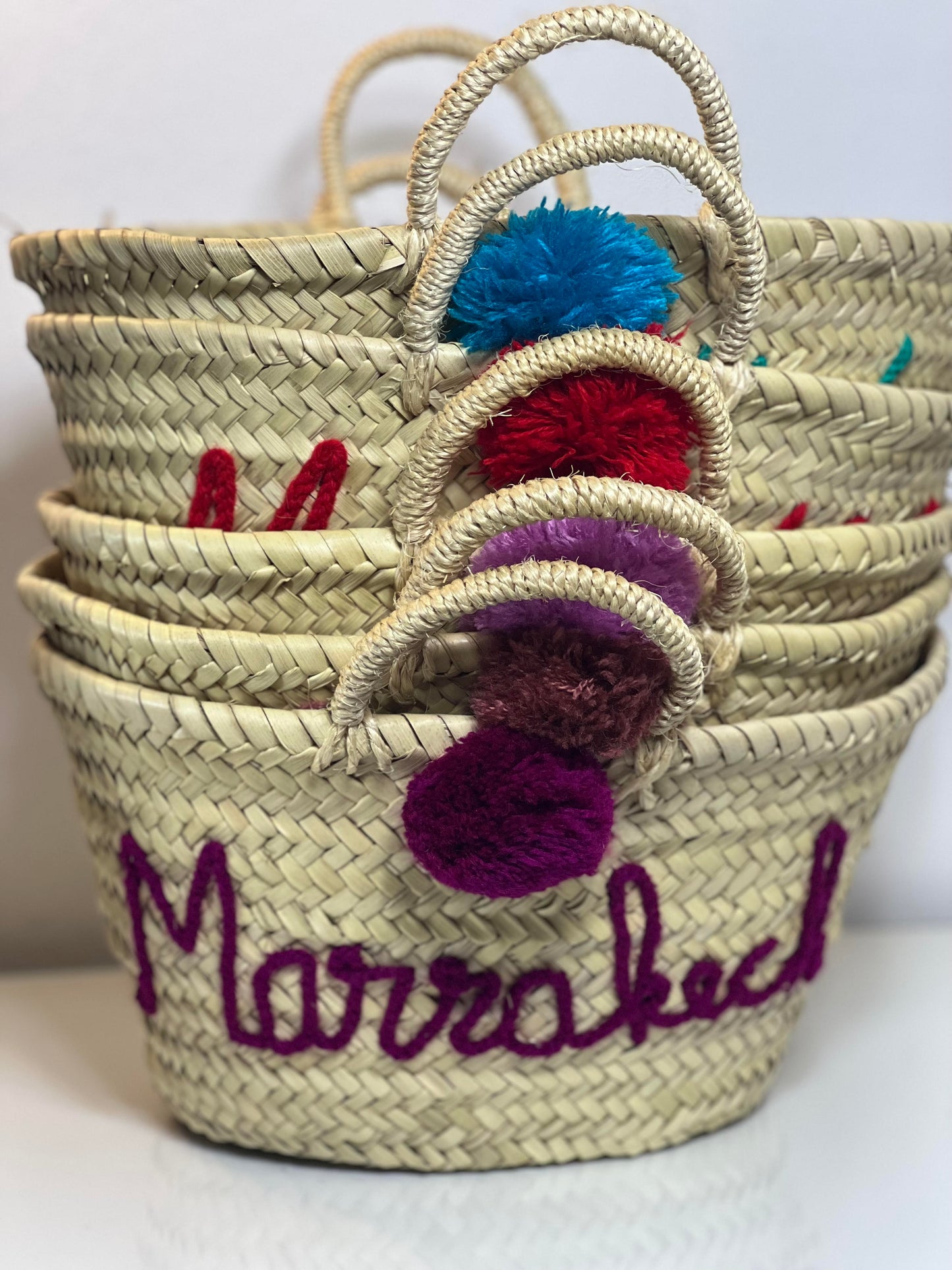 MINI BEACH BASKET "Marrakech" - bluegreen