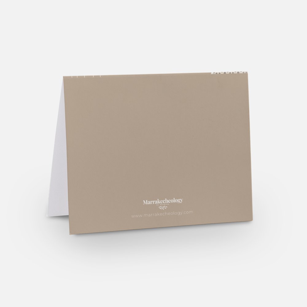 Blessed Eid greeting card