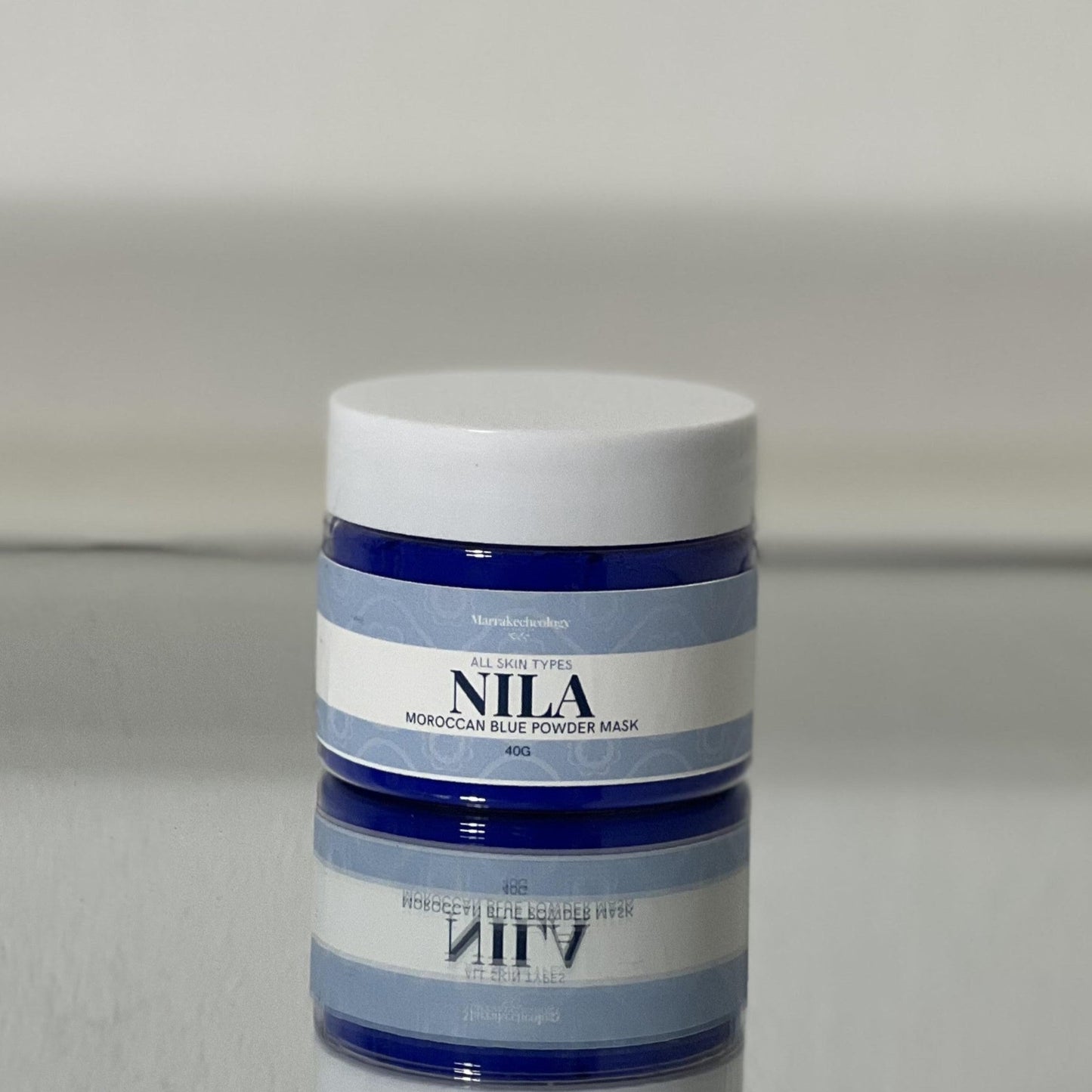NILA Moroccan blue powder mask 40g