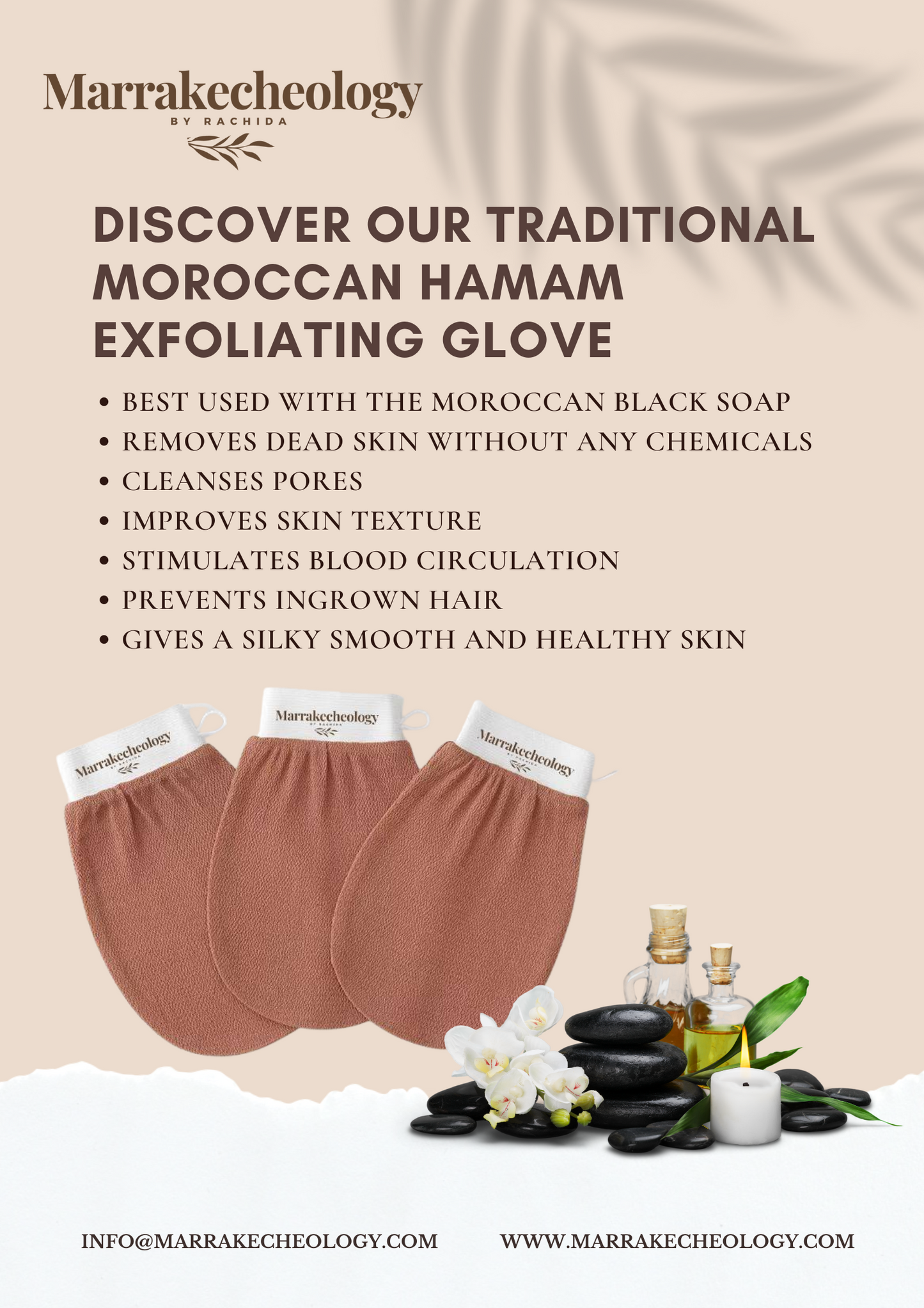 KESSA Moroccan scrub glove (soft)